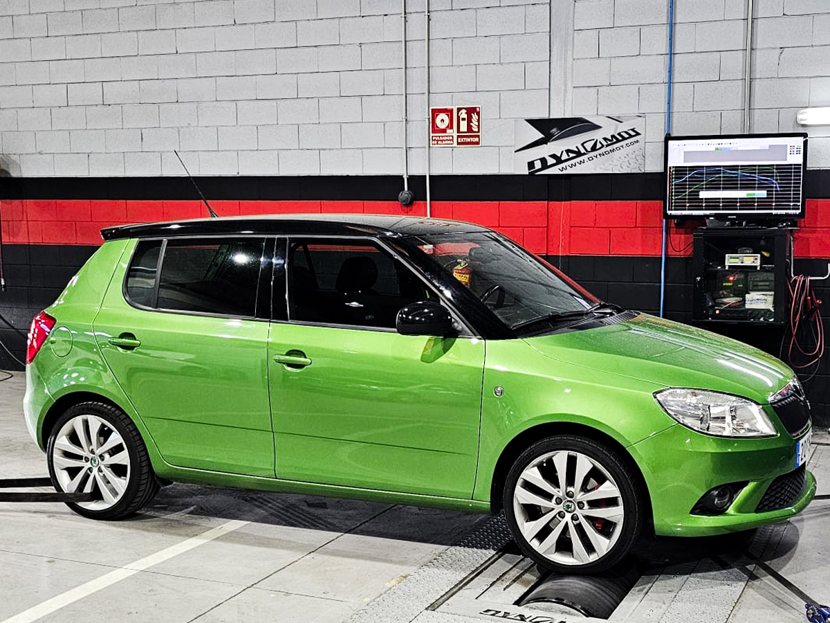 Reprogramación Skoda Fabia 1.4 TSI 180 CV de 2012