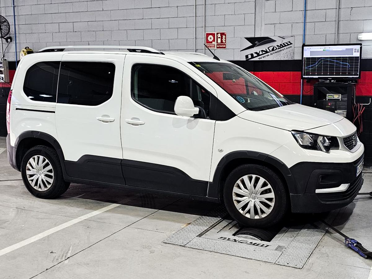Reprogramación Peugeot Rifter 1.5 HDI 100 cv de 2018